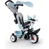 Image de Smoby - Tricycle Baby Driver Plus Bleu - Vélo Evolutif Enfant Dès 10 Mois - Roues Silencieuses - Frein de Parking - 741500