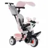 Image de Smoby - Tricycle Baby Driver Rose - Evolutif 3 en 1 - Poignée Parentale Réglable - Frein de Parking, Repose-pied, Pare-soleil Anti-UV - A Partir de 10 Mois Jusqu'à 3 Ans - Fabrication Espagnole