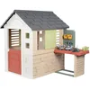 Image de Smoby Life - Maison Nature + Atelier de Bricolage - Nombreux Accessoires - Marteau, Tournevis, Véhicule à Construire, Etc. - Matière Recyclée - A Partir de 2 Ans - Fabrication Française