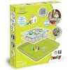 Image de Smoby - Set Tiroir Jeux - Accessoire de Maison Smoby - pour Table Pique-Nique - 4 Jeux - Pions et Dé Inclus - 810913 Vert