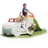 Image de Smoby Life - Adventure Car - Voiture Mutli-Activités - 3 activités - Poste de Conduite, Toboggan, Bac à Sable - Matière Recyclée - A Partir de 18 Mois - Fabrication Française