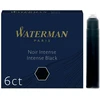 Image de Waterman cartouches d'encre pour stylo plume | format standard international « petit » | couleur Noir Intense | boîte de 6