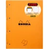 Image de Rhodia Bloc-Notes Agrafé sur le Côté Lot de 3 A4+ 80 Feuilles Chacun