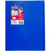 Image de CLAIREFONTAINE Koverbook piqué polypro transparent Bleu marine 24x32cm 96p séyès