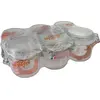 Image de Le Parfait - Lot de 6 Terrines en Verre de 125 Grammes - Ø 7 cm