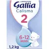 Image de Laboratoire Gallia - Calisma 2ème âge - Lait en Poudre Enrichi en Vitamines A, C & D - Sans Huile de Palme - Bébé de 6 à 12 mois - Lot de 3x1,2kg