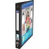 Image de OXFORD Classeur Polyvision A4 Dos 30mm 4 Anneaux Ronds Couverture Polypro Opaque Coloris Assortis