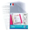 Image de OXFORD 100 Pochettes Plastiques A4 Perforées lisses pour usage régulier