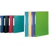 Image de OXFORD Classeur Memphis A4 Dos 40mm 4 Anneaux Ronds Couverture Polypro Vert