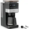 Image de Krups KRUPS - KM 8428 Grind Aroma XL - Kaffee-Vollautomat Cafetière noir, argent Nombre de tasse=18 avec broyeur, écran