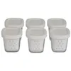 Image de Lot de 6 pots de yaourt XF1001E1 - Blanc