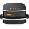 Image de Moulinex Easy Fry XL Surface & Pizza 4L, Air fryer, Très grande surface de cuisson, Compact, Fenêtre de visualisation, Noir, AL4018F0