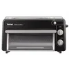 Image de Tefal Grille-pain et mini-four 2-en-1, Acier inoxydable, Longue fente pour grille-pain avec couvercle, 6 niveaux de dorage, Température du grill jusqu'à 210°C, Toast N Grill TL600810