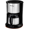 Image de Moulinex FT360811 Cafetière Filtre Subito Isotherme 8-12 Tasses Verseuse Inox Anti-Goutte Maintien au Chaud 4 Heures 0.9l Café Noir