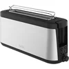 Image de Tefal Element, Grille-pain, Fente longue, Grille-pain inox noir avec support à viennoiseries, Fonctions Réchauffage et Décongélation, TL430811