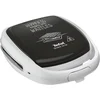 Image de Tefal Appareil à gaufre, Multifonction, 2 jeux de plaques, Poignée sécurisée, Gaufrier Snack Time Happiness SW341112