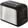 Image de Tefal TT410D10 Grille-pain Toaster Express 2 Fentes 850W Décongélation Réchauffage 7 Niveaux De Dorage Inox Et Noir
