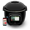 Image de Moulinex Cookeo Touch Wifi Multicuiseur intelligent, Cuve 6 L, Haute pression, Guide pas à pas, 250 recettes intégrées, Application Moulinex CE902800, Noir