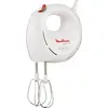 Image de Moulinex Easymax, Batteur électrique, 200 W, 2 vitesses, 2 jeux de fouets inclus, Ergonomique, Compact, Blanc ABM11A30