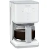 Image de TEFAL Cafetière filtre SENSE Programmable, blanche, écran numérique, 10-15 tasses, 1,25L, Auto-off 30 minutes CM693110