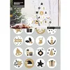 Image de Draeger - Stickers Fenêtre - Adhésifs Déco pour égayer Vos fenêtres - Stickers Noël en polypropylène - 1 Planche 24 x 36 de 23 décorations Boules de Noël à Paillettes