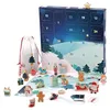 Image de VILAC - Calendrier de l'avent Touche et Trouve - Jouet Premier Age - 1 coffret calendrier de l’avent en bois et carton - Jeux d'Eveil pour Enfant en Bois - Jouet pour Enfant Dès 2 ans - 1223