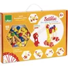 Image de Vilac - Mon coffret de construction BATIBLOC - Jeu de construction en bois - A partir de 4 ans - 2139