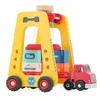 Image de Enjambeur de Docker et Semi-Remorque Portique en Bois pour Enfant Dès 3 Ans