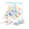 Image de Vilac - Puzzle en Bois - Autour du Monde - Sarah Betz - Montessori - stimule la Coordination - motricité et résolution de problèmes chez Les Tout-Petits - Univers poétique et éducatif