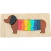 Image de Vilac - Puzzle/Encastrement en Volume Chien - Andy Westface - Jouet d'Eveil en Bois Original - Apprentissage des Couleurs - Méthode Montessori - pour Enfants à Partir de 2 Ans