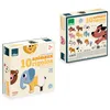 Image de Vilac - Magnets rigolos - Ingela P. Arrhenius - Jeux Créatifs - 30 Magnets en Bois pour 10 Animaux + 1 Coffret de Rangement en Carton - Jouet en Bois - Dès 2 Ans - 7624