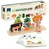 Image de VILAC - Oussassplass La forêt - Ingela P.Arrhenius - 9 pièces en Bois + 60 Cartes de Jeu avec Niveaux de difficulté évolutifs - Jeux d'Eveil pour Enfant en Bois - Dès 3 Ans - 7634