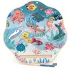 Image de VILAC - Pêche à la Ligne - Michelle Carlslund - 1 Canne à pêche magnétique en Bois + 12 Animaux Marins aimantés en Bois + 1 Plateau de Jeu - Jeux en Bois - Dès 18 Mois - 8570
