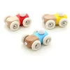 Image de Vilac - Voiture en Bois Moit-moit Bleu - Petit modèle - Jouet Durable et intergénérationnel - fabriqué en France - idéal pour l'éveil des Enfants dès 2 Ans - Design Unique et coloré