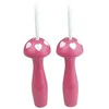Image de VILAC - Jouet en Bois - Corde à Sauter - Coeur - Fuchsia/Rose/Blanc - 3006F