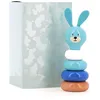 Image de Vilac - Jeu Montessori en Bois - Raoul Le Lapin - développe motricité, Coordination et Apprentissage des Couleurs - Dès 12 Mois - Fabriqué en France avec des matériaux durables
