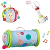 Image de Sophie la Girafe   Coffret Éveil des Sens 3 Jouets Dès 3 Mois   Rouleau, Balle Textile, Hochet Soft Maracas   5 Sens   Jouet Éveil - Ouie, Toucher, Odorat, Vue, Gout   Idée Cadeau Bébé Fille Garçon