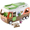 Image de Klorofil - Le Camping Car - Jouet Enfant - Monde Miniature - Maison sur Roues - Invente tes Histoires - Univers Klorofil - 1 Personnage et 1 Table de Pique Nique Inclus