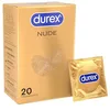 Image de Durex Nude - 20 Préservatifs pour Homme - Ultra Fins - Taille Standard