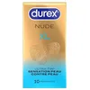 Image de Durex Nude XL - 10 Préservatifs Homme Ultra Fins et Extra Larges - Largeur nominale 60mm