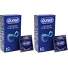 Image de Durex Longer Pleasure - 10 Préservatifs Retardant Extra lubrifiés - Prolonge la durée du rapport (ex Performance Booster)