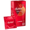 Image de Durex FEELING XL - 10 Extra Large Condoms for Men, Nominal Width 60 mm