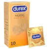 Image de Durex Nude Sans Latex - 10 Préservatifs Extra Lubrifiés - Taille Standard - Convient aux personnes allergiques au latex