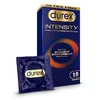 Image de Durex Intensity   10 Préservatifs Homme Sans Latex Dernière Génération Ultra Fins Ultra Lubrifiés   Plus de Chaleur Corporelle Partagée   Taille Standard