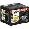 Image de Sheba Selection in Sauce   Nourriture Humide pour Chat dans Un Bol   Variation volaille avec poularde, Poulet, volaille et Dinde   32 x 85 g