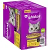 Image de Whiskas 1+ Nourriture pour Chat au Choix en Sauce, 24 x 85 g (1 Paquet)   Nourriture Humide de qualité supérieure pour Chats Adultes en 24 sachets portions