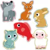 Image de DJECO Little Mime - Jeu de Mime et de Coopération Enfants, 2,5 à 5 ans - Imitez les Animaux ! Développe le Vocabulaire et l'Observation - 30 Cartes Animaux - 2 à 4 Joueurs - Carton Durable - Durée 5m