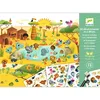 Image de DJECO Coffret Décalcomanies Savane, Désert et Pôle Nord - Enfants 5 à 8 ans - Stimule La Créativité - Gratter et Créer vos Dessins ! 3 Planches & 90 Images - Facile à Utiliser