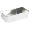 Image de Gobel - Moule à Pain Rectangulaire - 24 * 12 cm - Indéformable - Fer Blanc - Matériau Recyclable - Excellente conductivité Thermique - Fabriqué en France