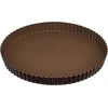 Image de Gobel - Moule à Tarte Anti Adhérent - Tourtière - Ø 28cm - Anti Adhérent - Démoulage Rapide et Parfait - Bord Cannelé - Excellente conductivité thermique - Fabriqué en France